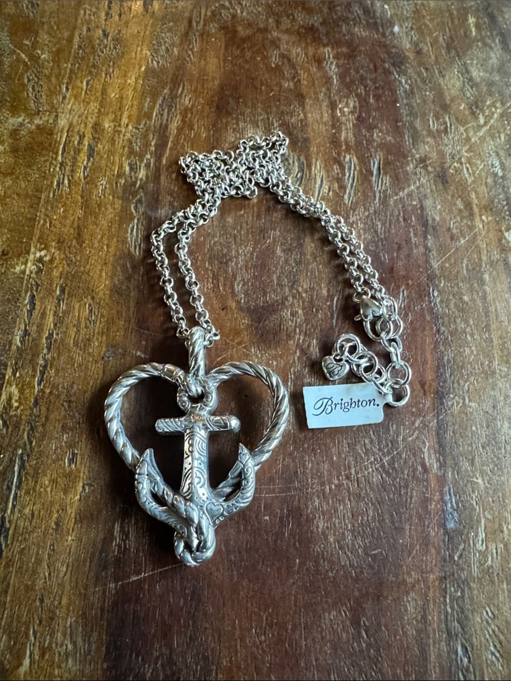 Brighton "Anchored In Love" Pendant Necklace